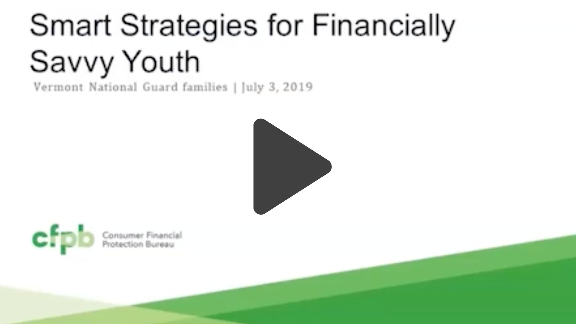 kitchen spoons & combat boots Financial Savvy Youth