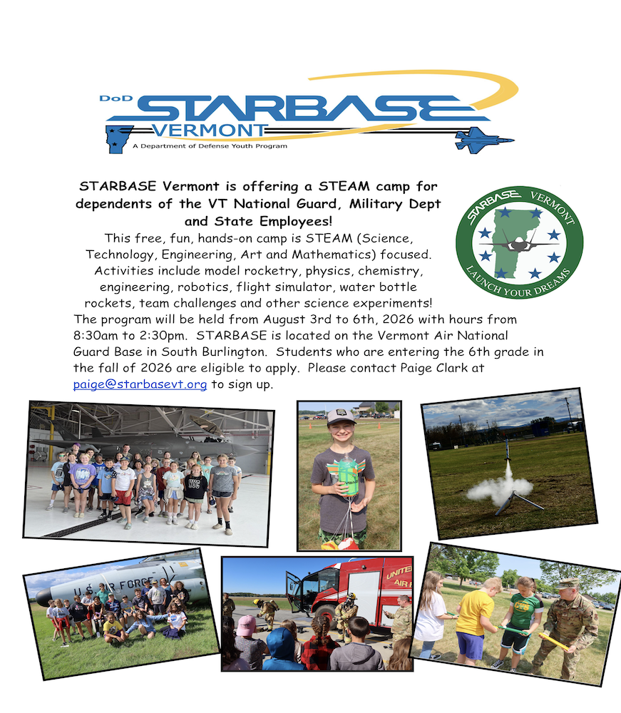 starbase vermont south burlington 2026