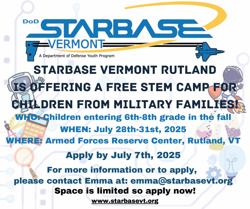 starbase vermont 2025 rutland