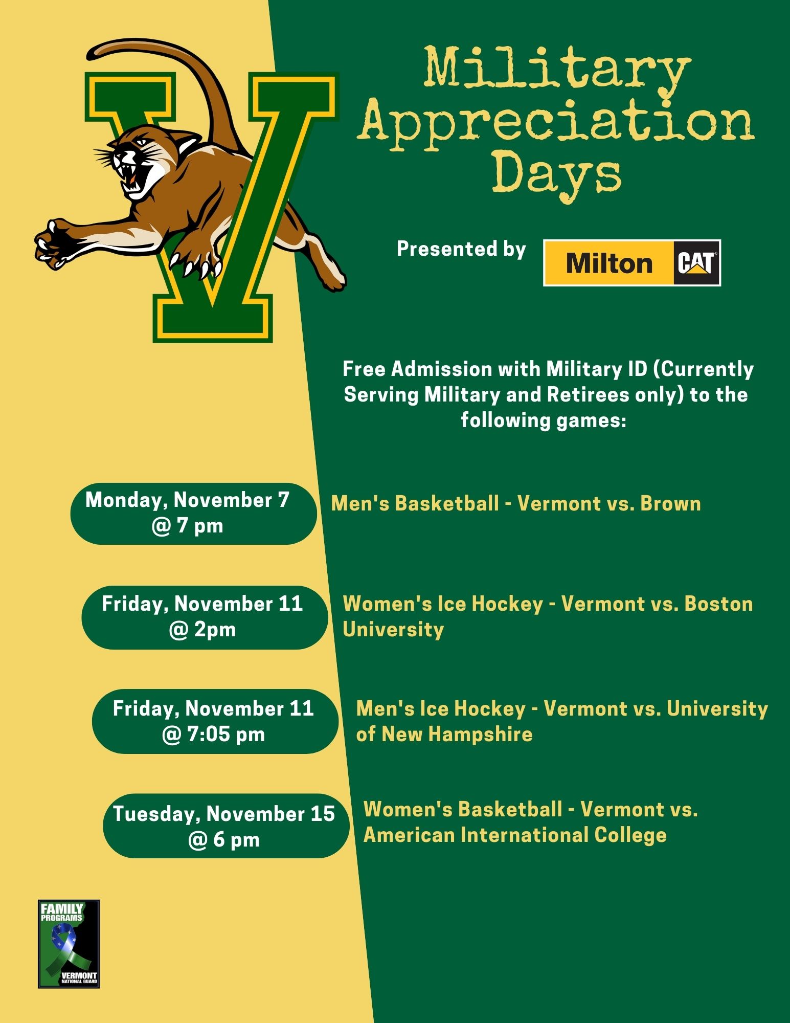 KSCB December Program & Veteran Ventures Fall Program > Vermont National  Guard Family Programs > Vermont National Guard Family Programs