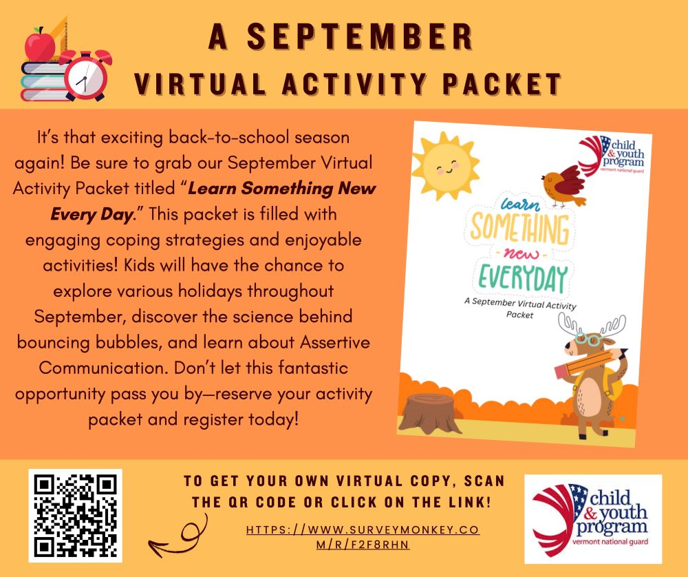 September Virtual Activity Packet